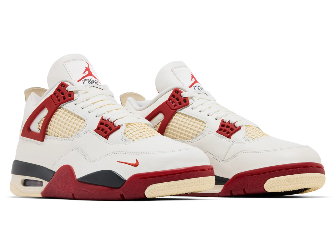 Nigel Sylvester x Air Jordan 4 Retro Brick After Brick - Angle