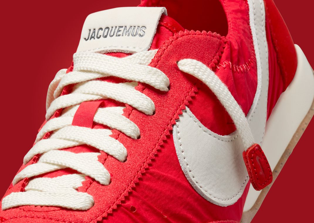 Jacquemus x Nike Moon Shoe SP University Red Detail