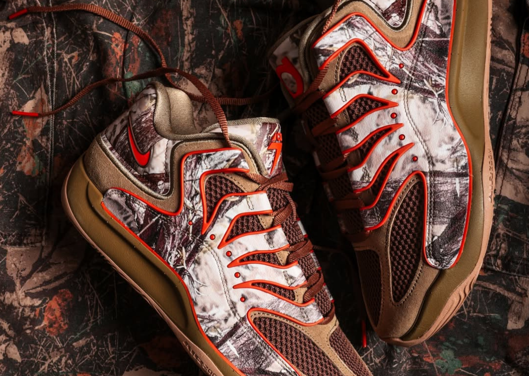 Chet Holmgren’s Nike KD 18 Camo PE Angle