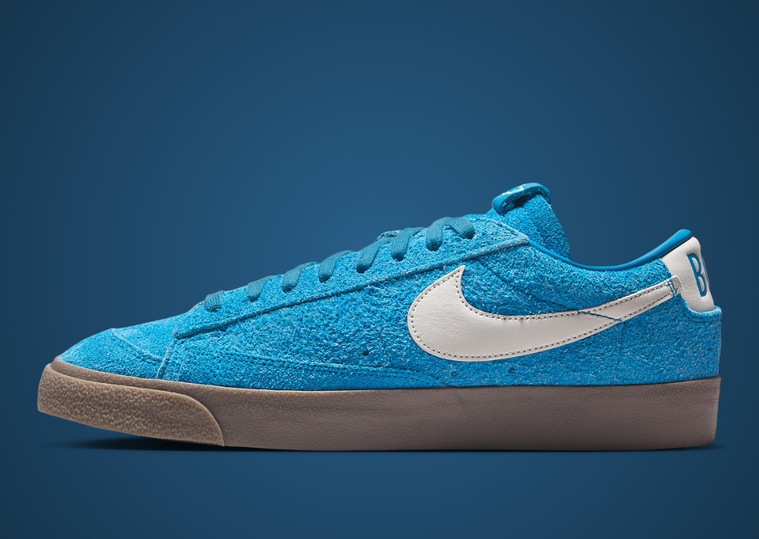 Devin Booker x Chevrolet x Nike Blazer Low Surf Blue Lateral