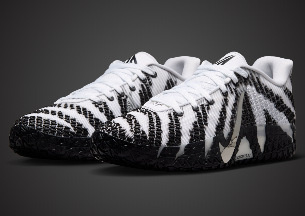Nike Ja 3 TB White Black pair