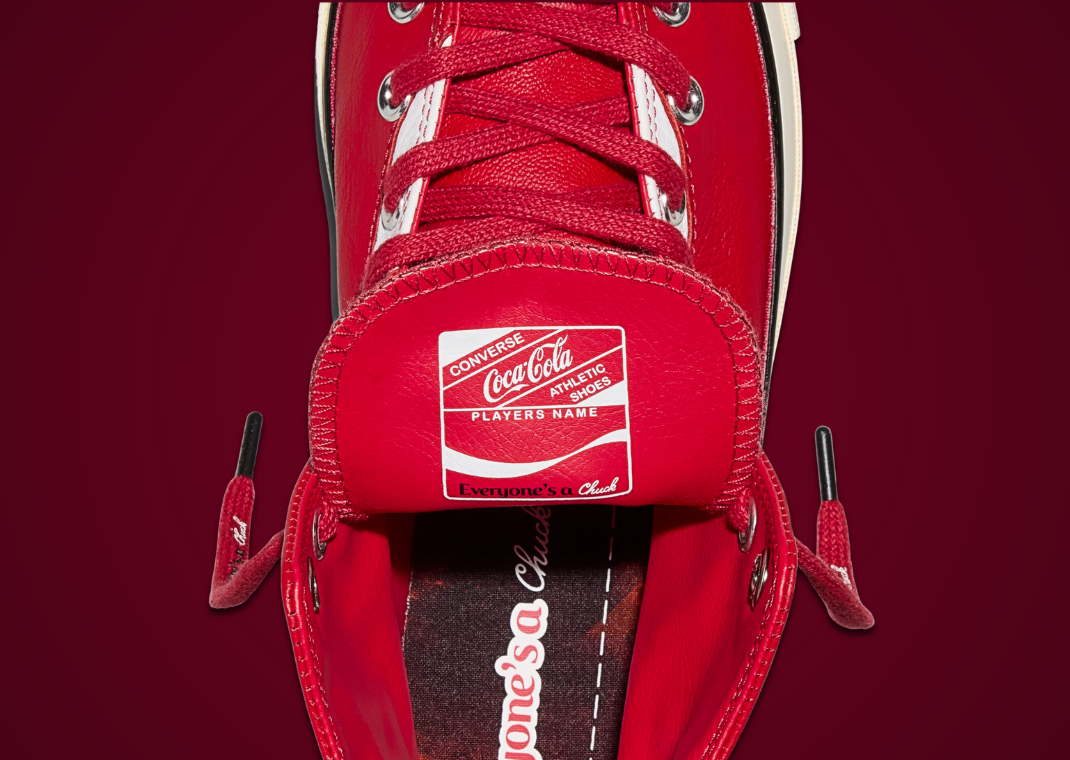 Coca-Cola x Converse Chuck Taylor Red Leather Top