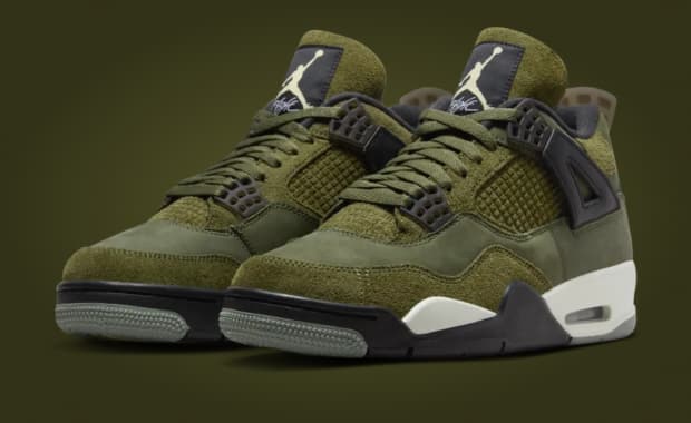 Air Jordan 4 Craft Olive