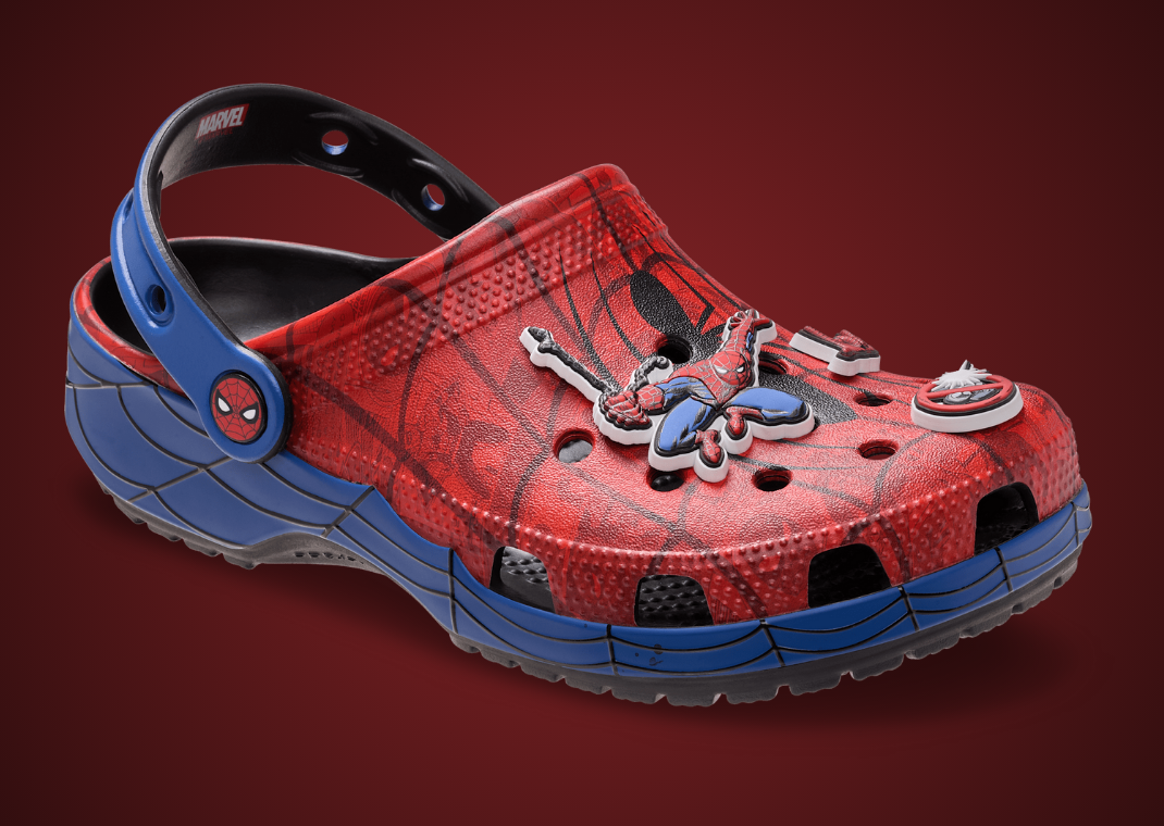 Spider-Man x Crocs Classic Clog - Angle