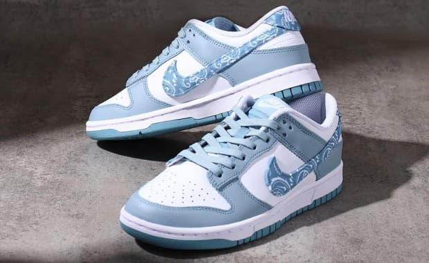 Paisley Accents This Upcoming Blue Nike Dunk Low
