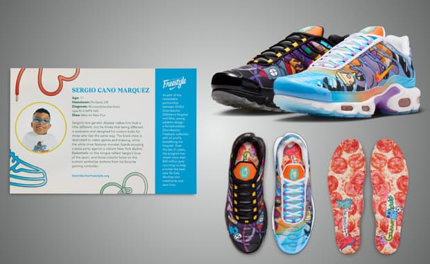 Doernbecher x Nike Air Max Plus Sergio Cano Marquez