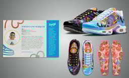 Sergio Cano Marquez's Doernbecher x Nike Air Max Plus is a Mismatched Masterpiece