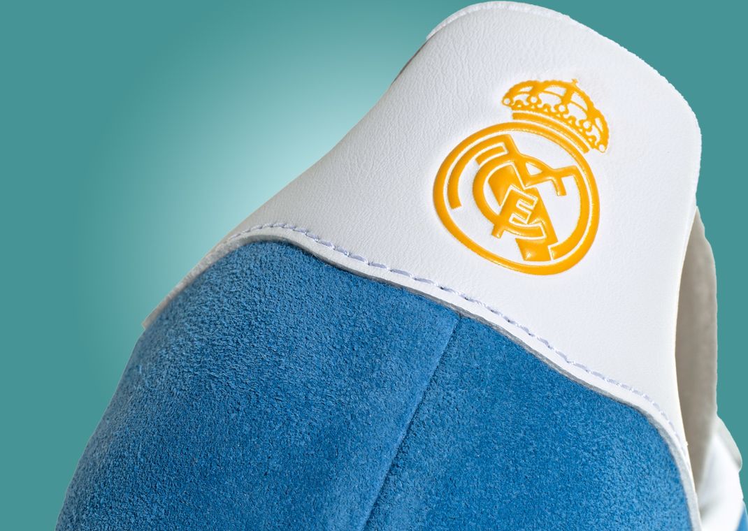 Real Madrid x adidas Gazelle Third Kit Heel Detail