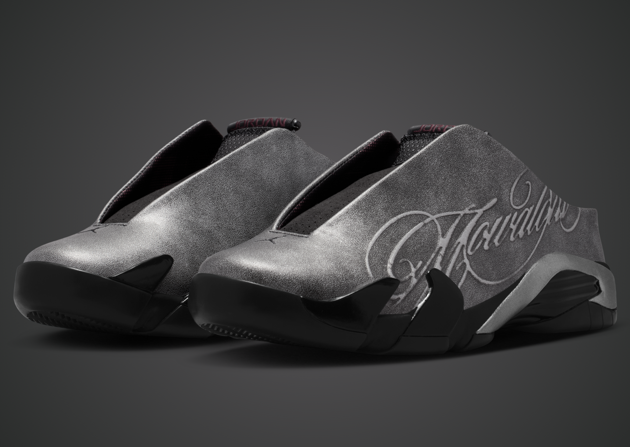 Mowalola x Air Jordan 14 Retro Mule Angle