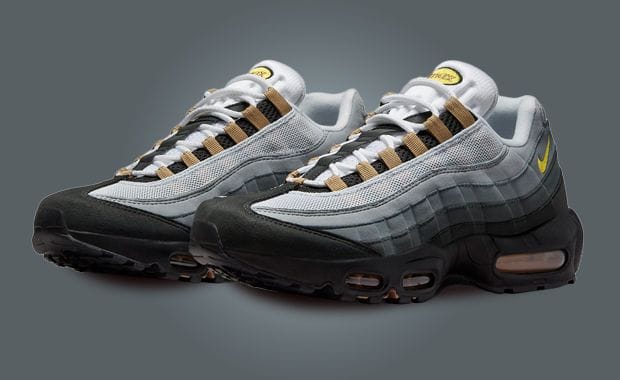 Nike's Air Max 95 White Yellow Strike Emerald Gold Reminds Us Of A Classic