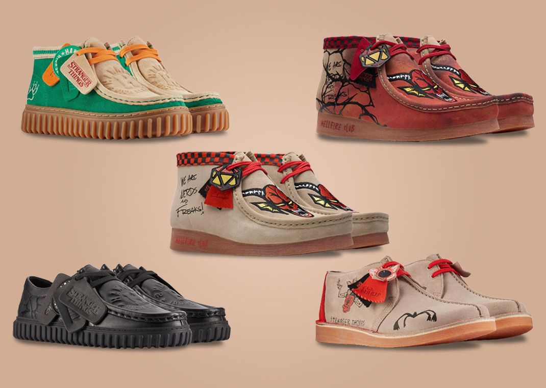 Stranger Things x Clarks Originals Collection