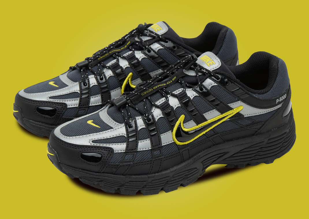 Nike P-6000 Black Vivid Sulfur