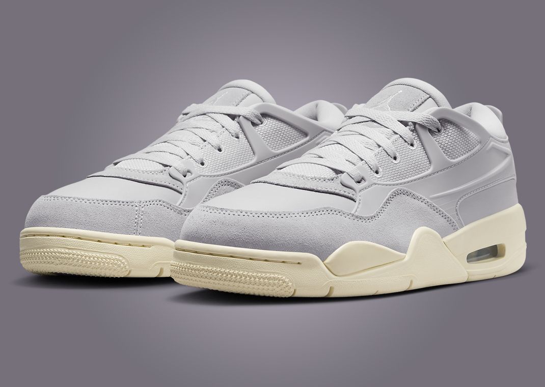 Air Jordan 4 RM Grey Sail (W) Angle