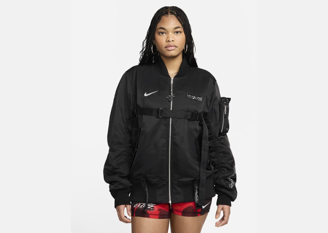 Megan Thee Stallion x Nike Bomber Jacket Front