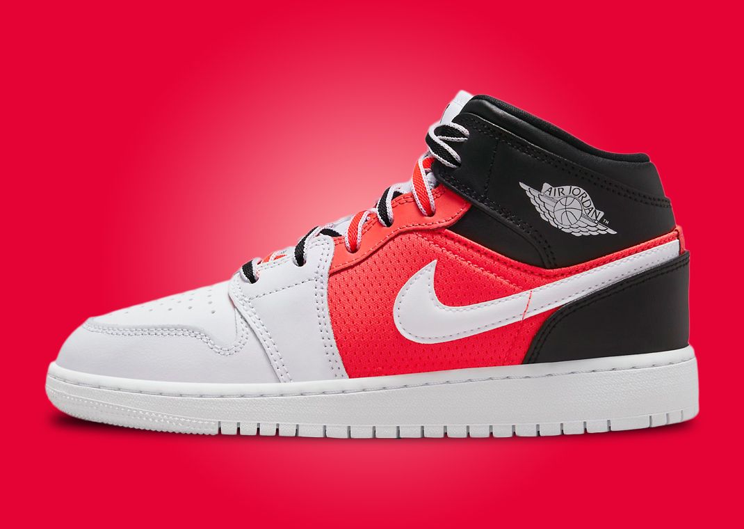 Red, Black, And White Clash On This Kids-Exclusive Air Red, Black, And White Clash On This Kids-Exclusive Air