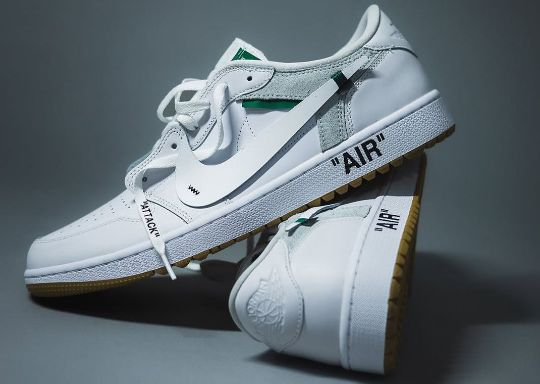Phil Mickelson Custom Off-White x Air Jordan 1 Low Golf