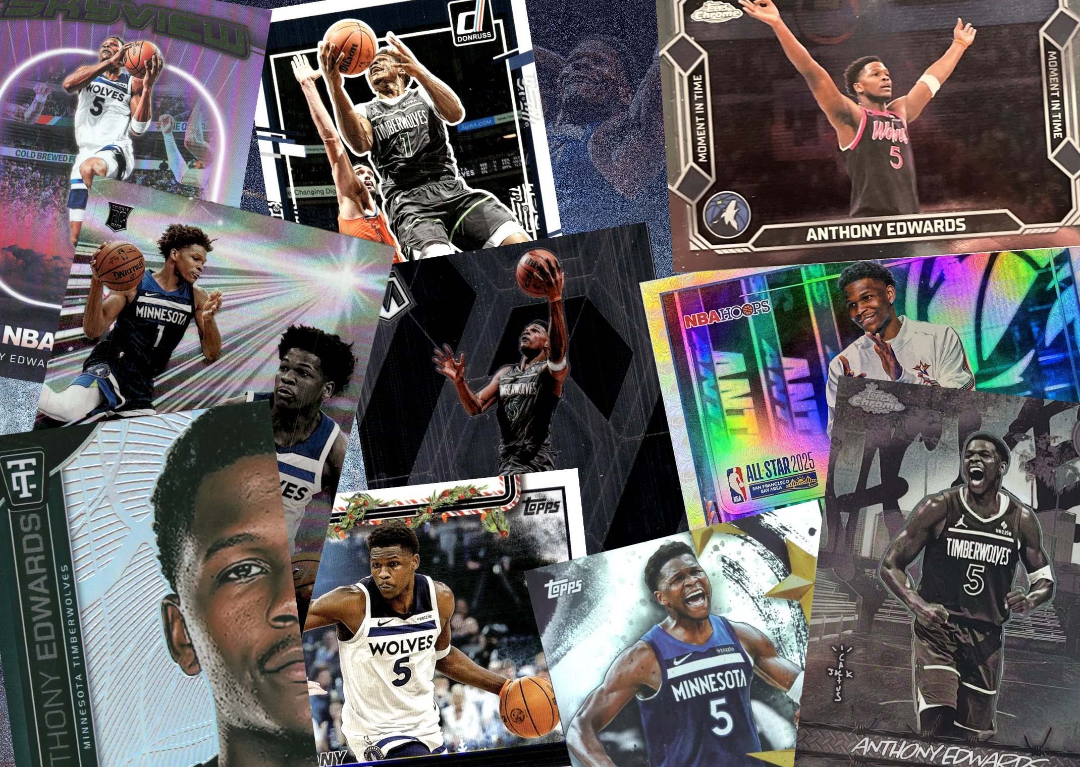 Anthony Edwards Base Cards