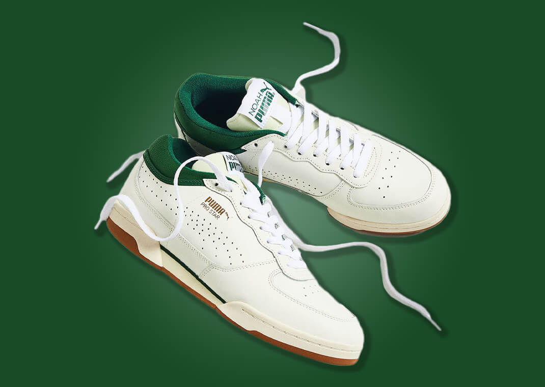 The Noah x Puma Prostar White Green Releases September 21