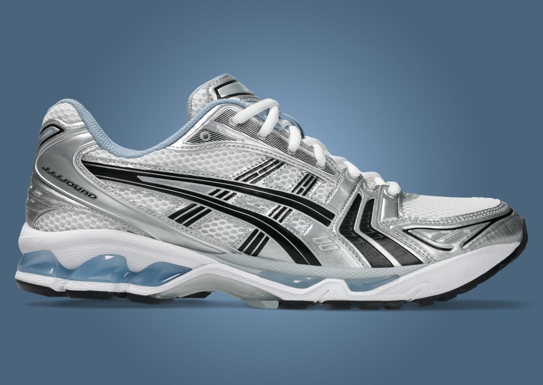JJJJound x Asics Gel-Kayano 14 White Navy Lateral