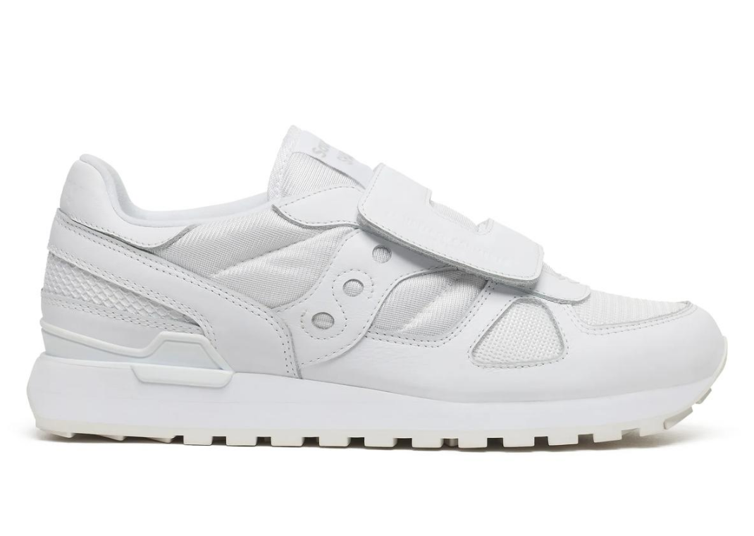 Engineered Garments x Saucony Shadow Double Velcro White - Lateral