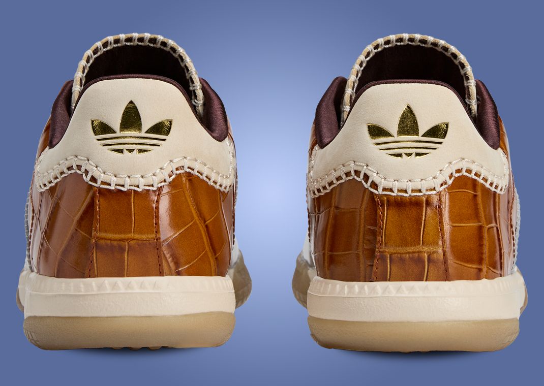 Wales Bonner x adidas Samba Millennium Chrome Brown Back