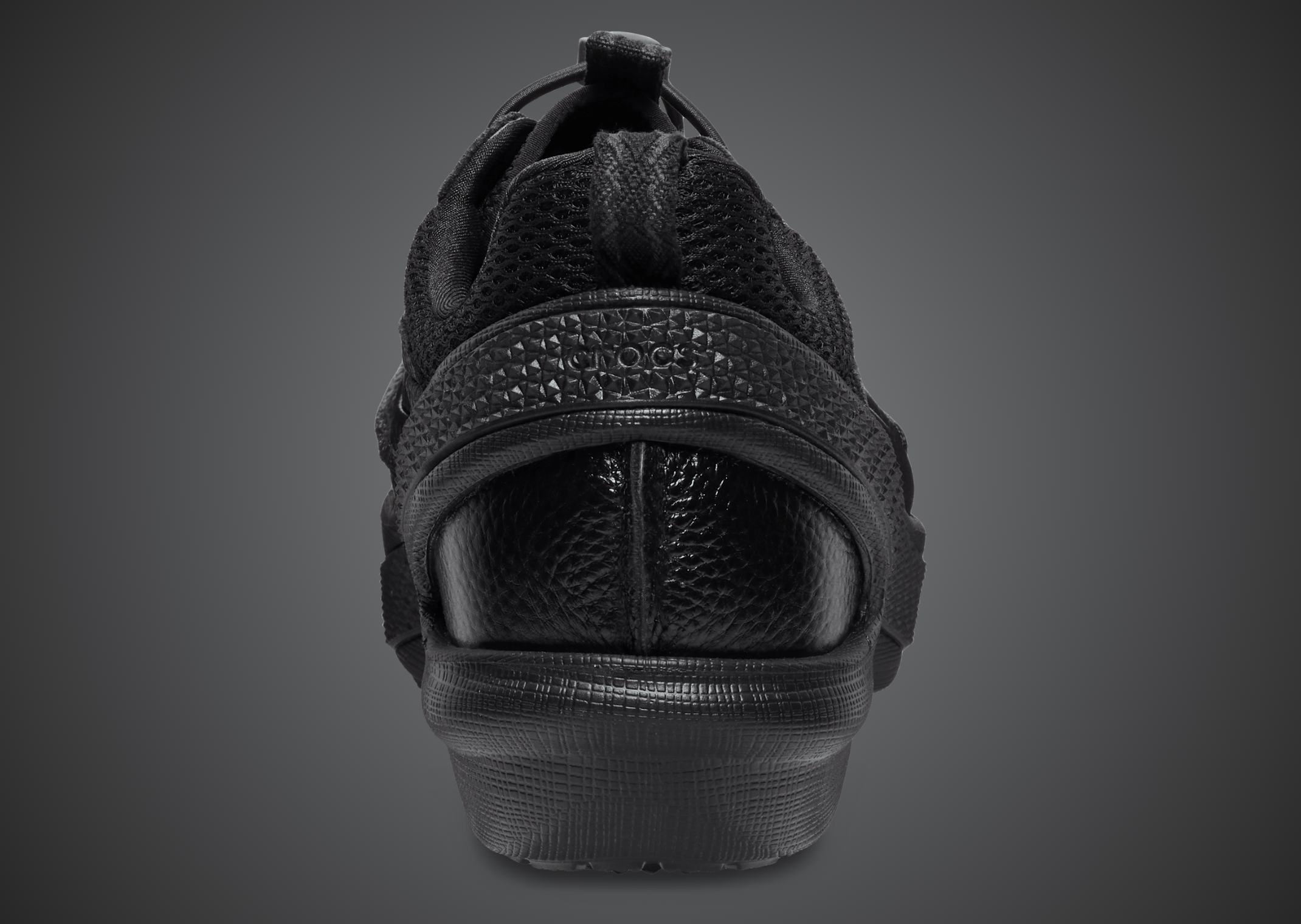 Kiko Kostadinov x Crocs VAALS Black - Back