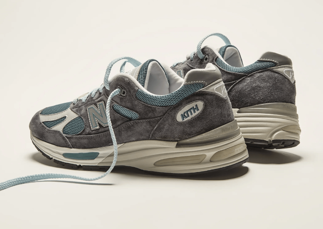 Kith x New Balance 991v2 Made in UK Steel Blue