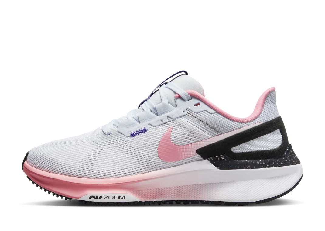 Nike Structure 25 White Coral Chalk (W) Lateral