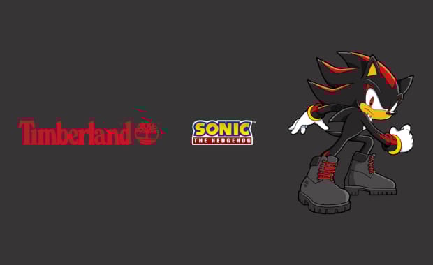 Timberland Continues Sonic the Hedgehog SEGA Collab with Shadow-Themed 6-Inch Boot