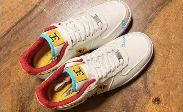 Tiger Stripes Accent This Nike Air Force 1 Low