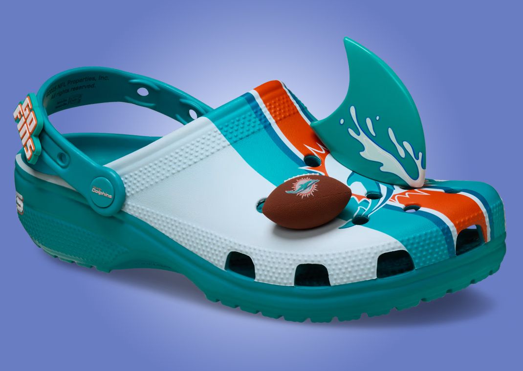 NFL x Crocs Classic Clog Miami Dolphins