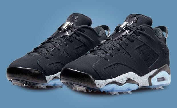 The Air Jordan 6 Retro Golf Gets a Slick "Black Chrome" Makeover