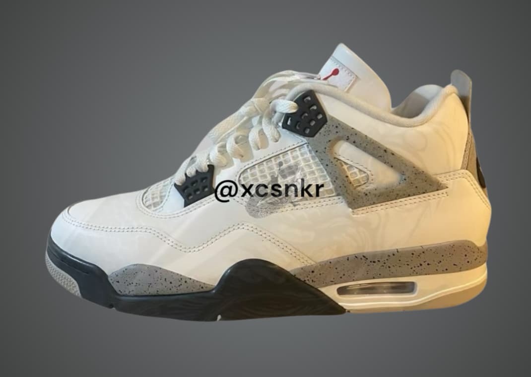 The Air Jordan 4 White Cement Releases May 2025