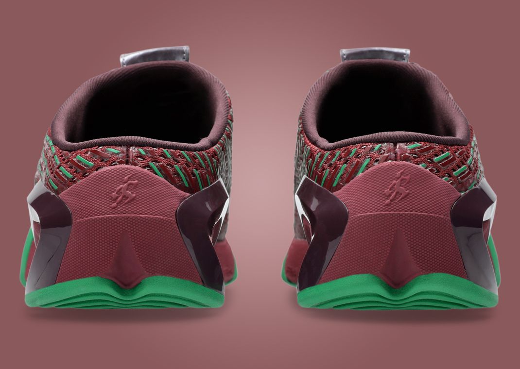 Kiko Kostadinov x Asics Novalis Gel-Styrax Mule Maroon Heel