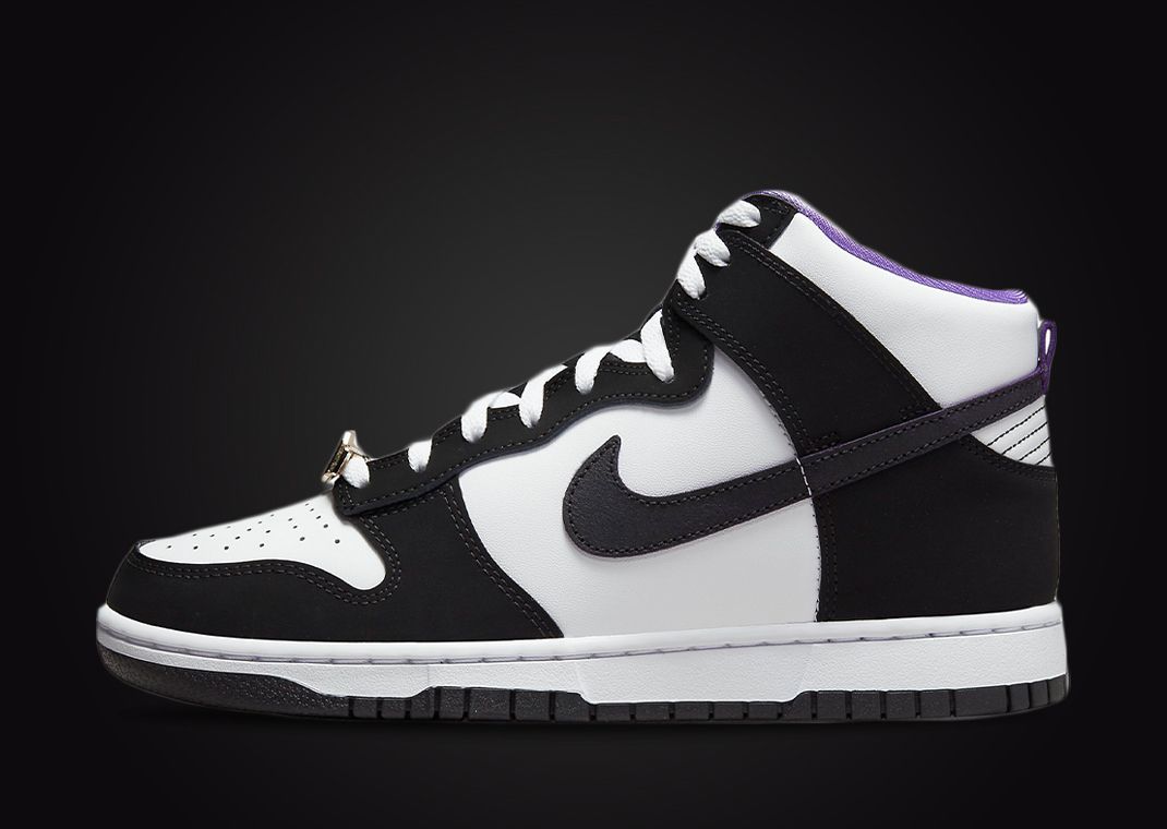 Nike Dunk High Retro Premium EMB World Champ White Black