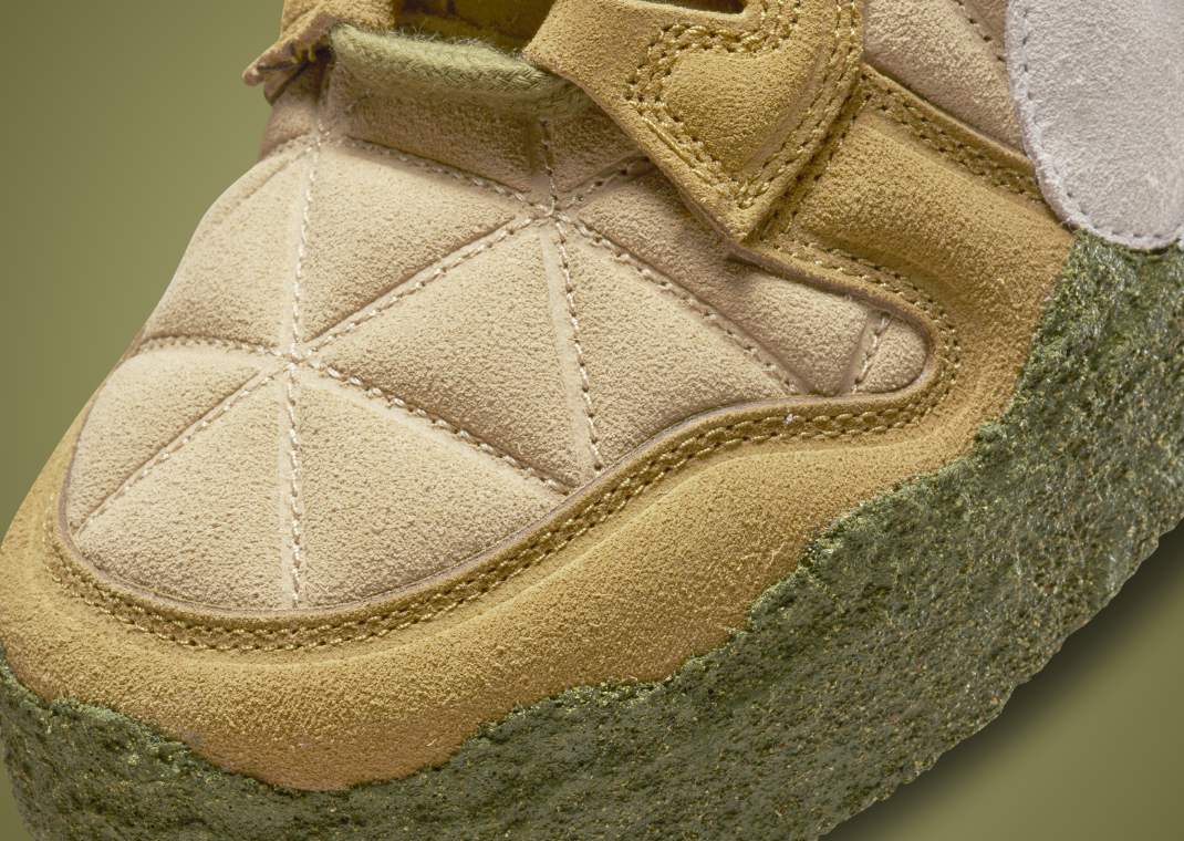 CPFM x Nike Air Flea 1 Barley Desert Moss - Detail