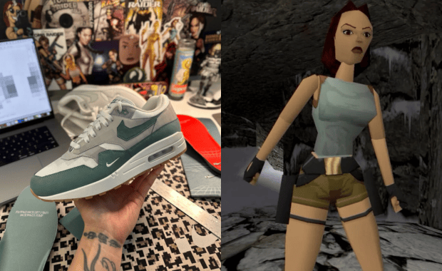 .SWOOSH x Nike Air Max 1 Poly Adventure Tomb Raider