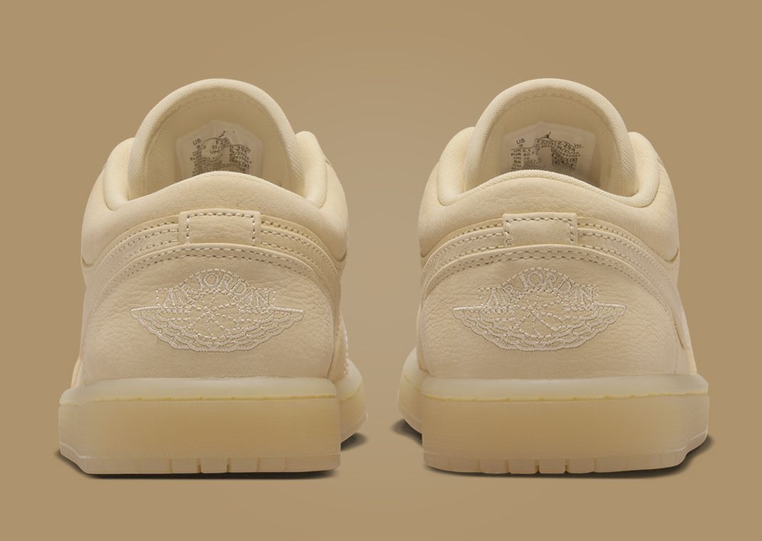 Air Jordan 1 Low Pale Vanilla (W) Heel