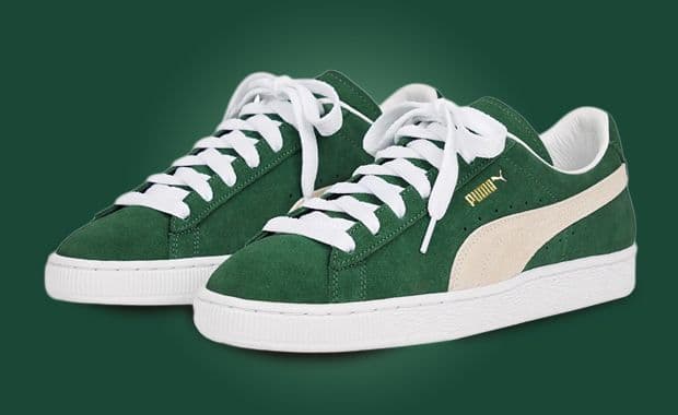 The JJJJound x Puma Suede Surfaces In A Green Colorway