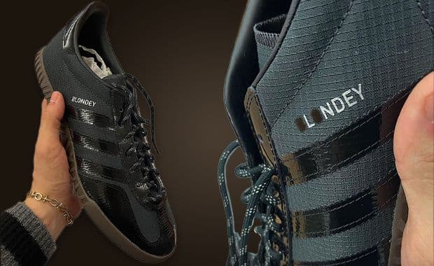 First Look Blondey McCoy x adidas A.B. Gazelle
