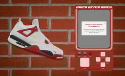 Nigel Sylvester is Giving Away his Brick After Brick AJ 4 via Tetris Game