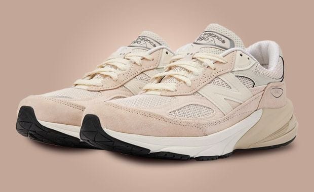 The New Balance 990v6 Made in USA Vintage Rose Releases June 2024
