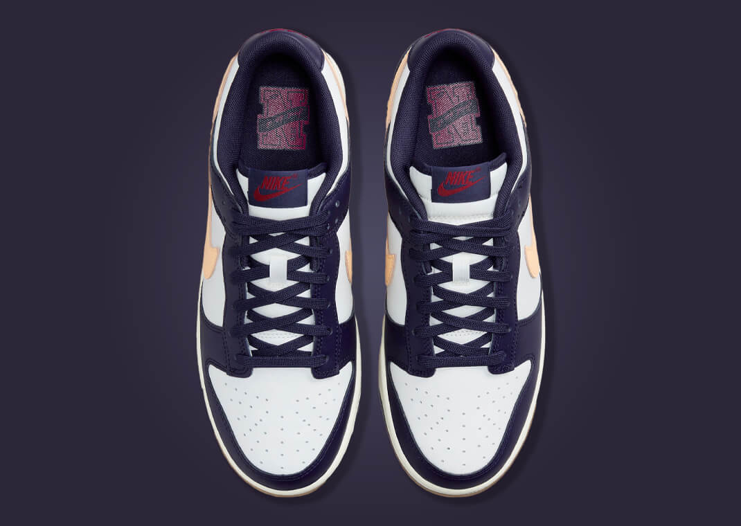 Nike Dunk Low Midnight Navy Pale Vanilla Top