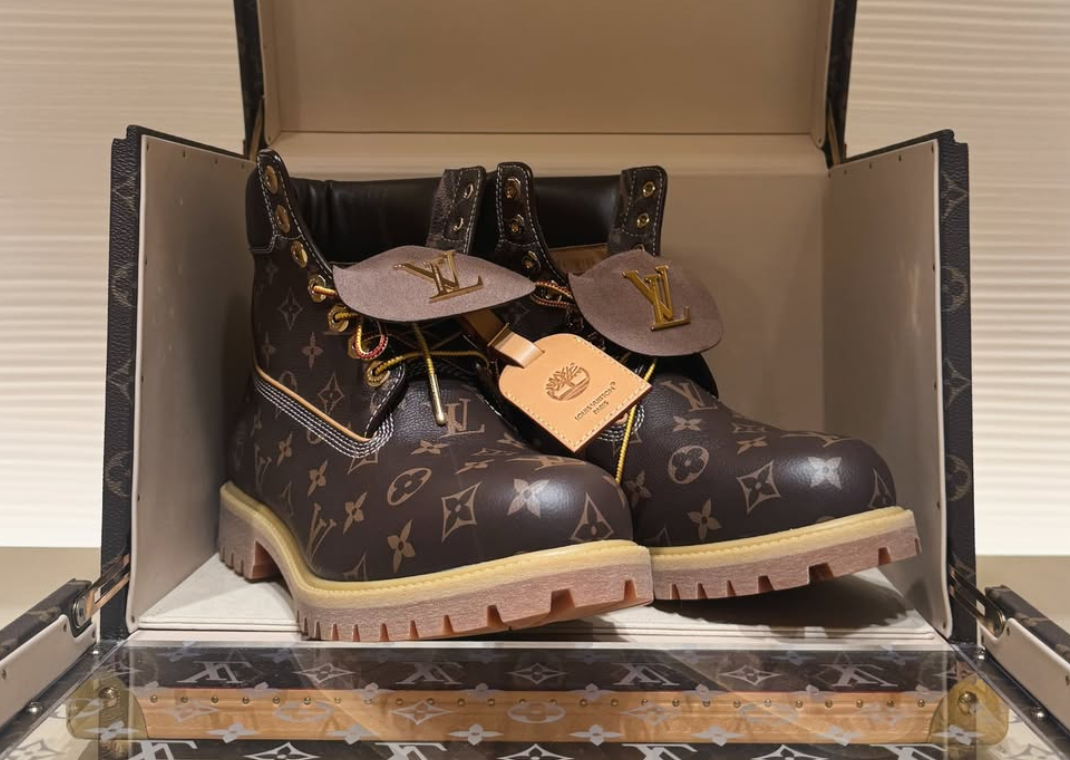 18K Gold Louis Vuitton x Timberland by Pharrell Williams