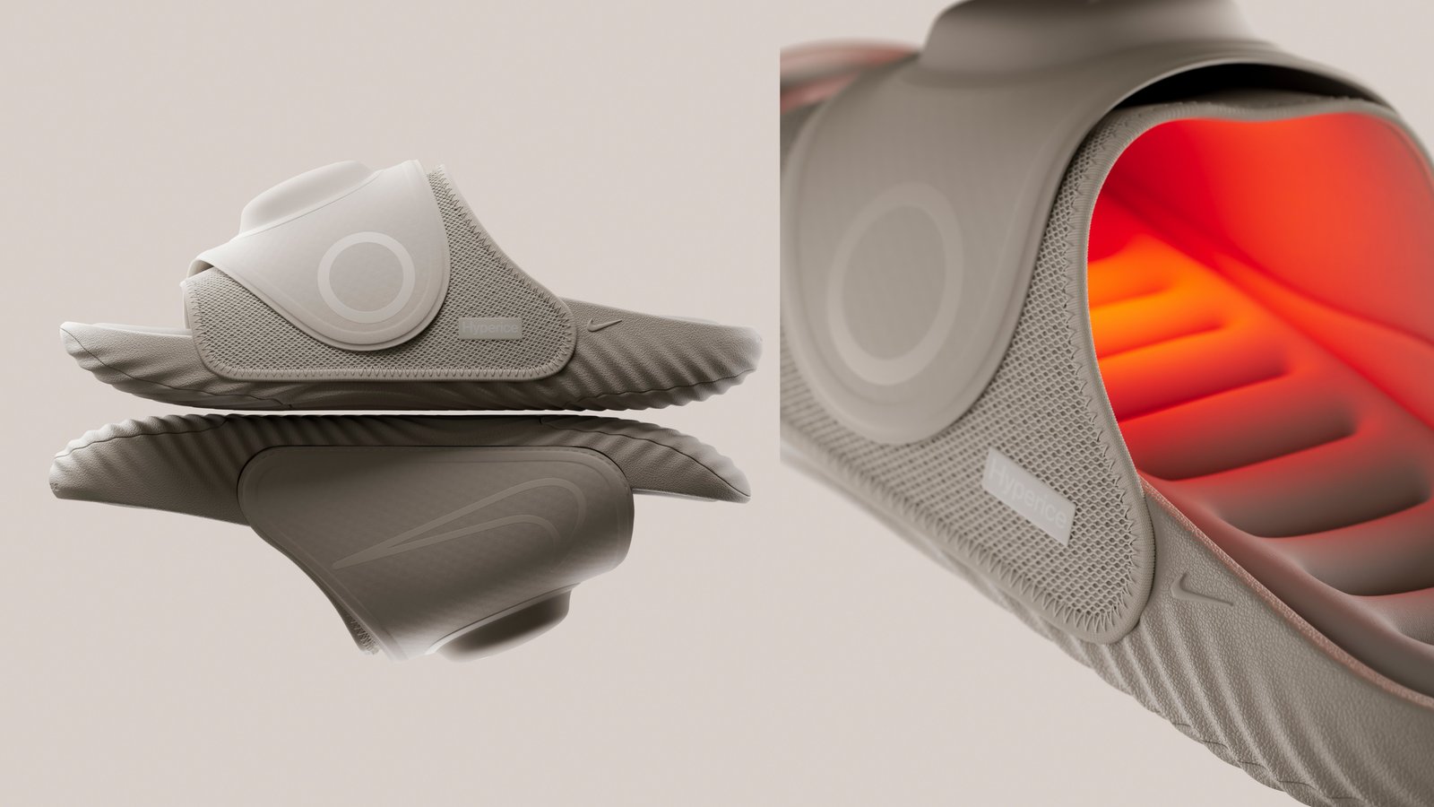 Nike and Hyperice Debut a New Recovery Slide with a Vibrating Heat Plate