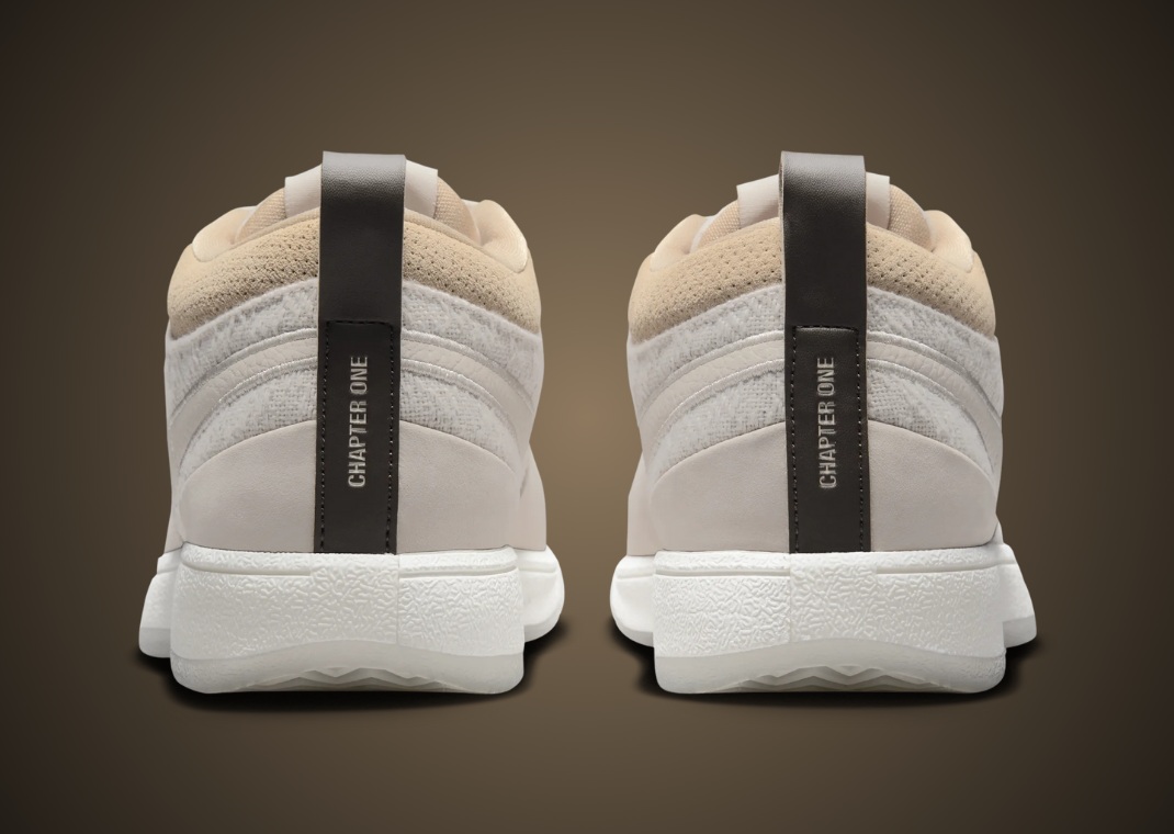 Nike Book 1 Light Orewood Brown Heel