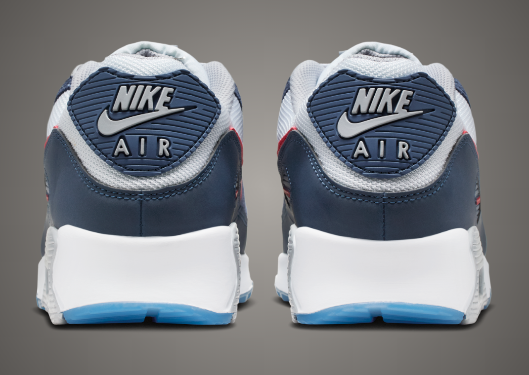 NFL x Nike Air Max 90 Patriots Heel
