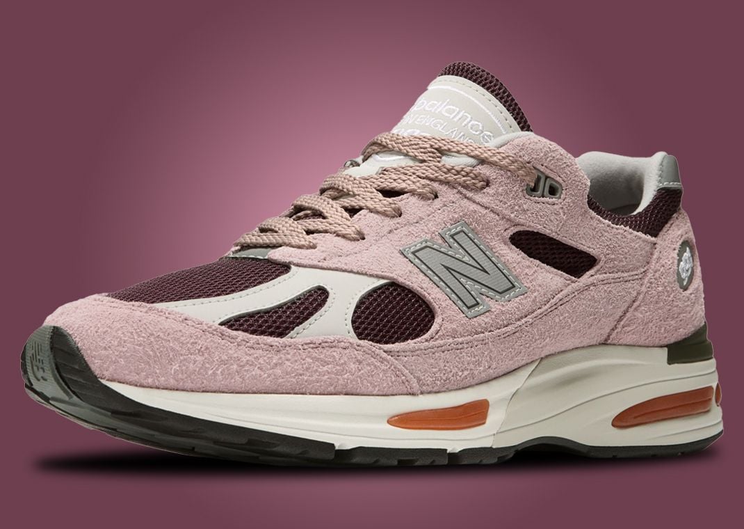 New Balance 991v2 Made in UK Pink Mauve