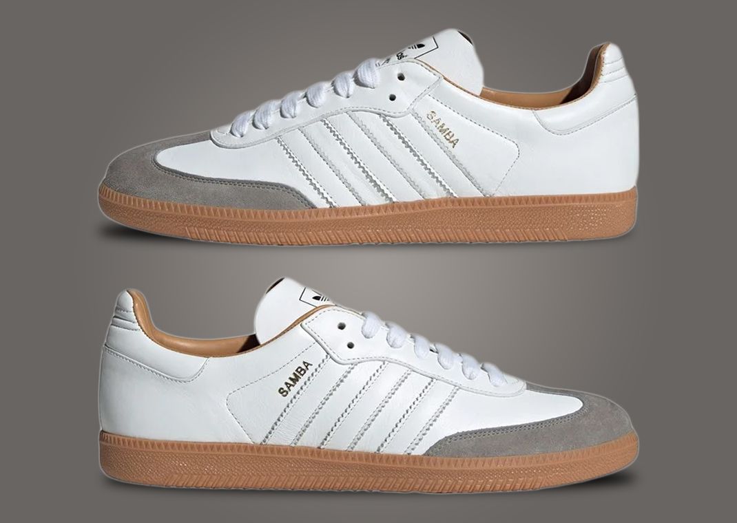 adidas Samba Made in Italy White Lateral Pair