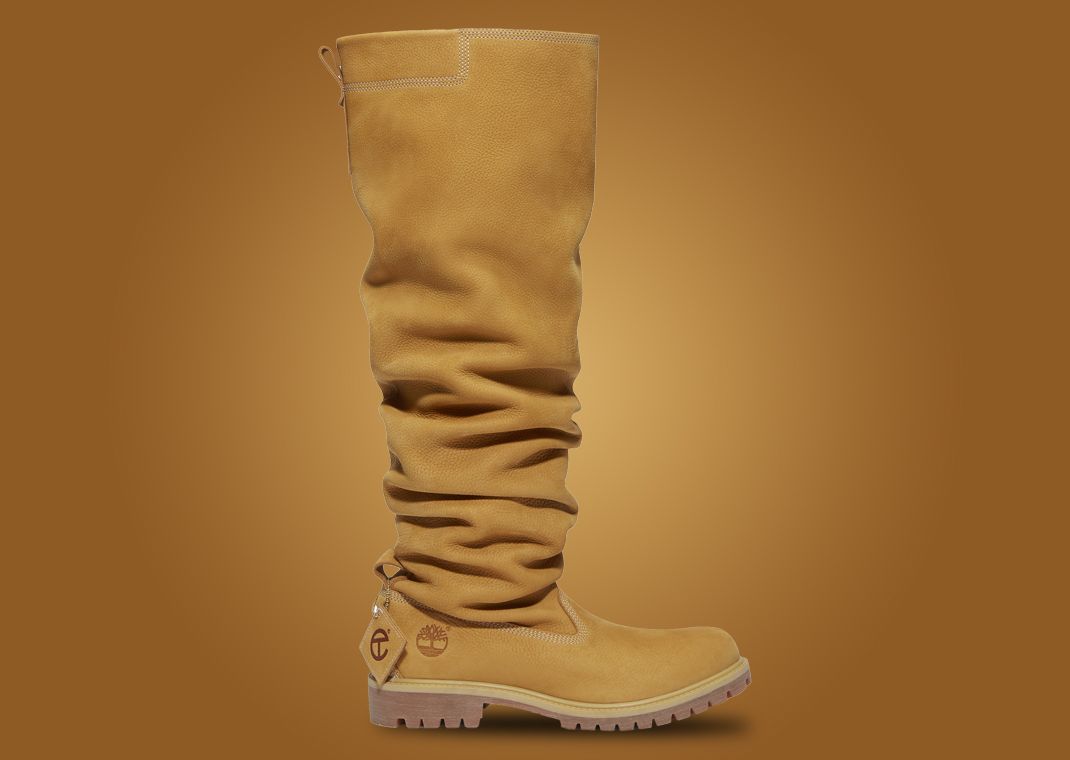 Telfar x Timberland Pull On Boot High Wheat - Lateral